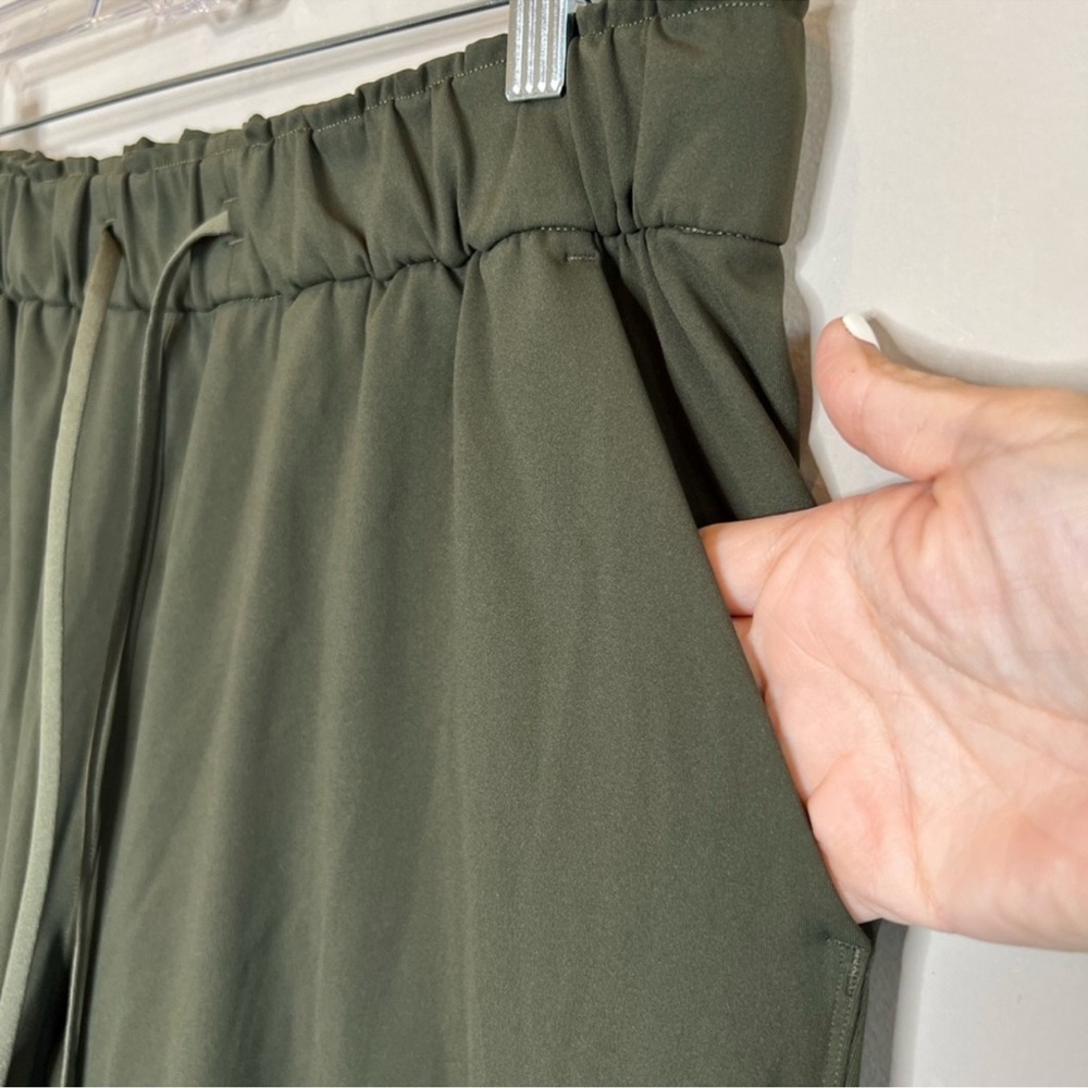 Lululemon Stretch High-Rise Jogger Dark Olive 12 - Picture 6 of 8